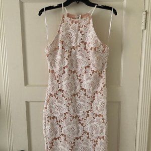 Lulus White Lace Dress